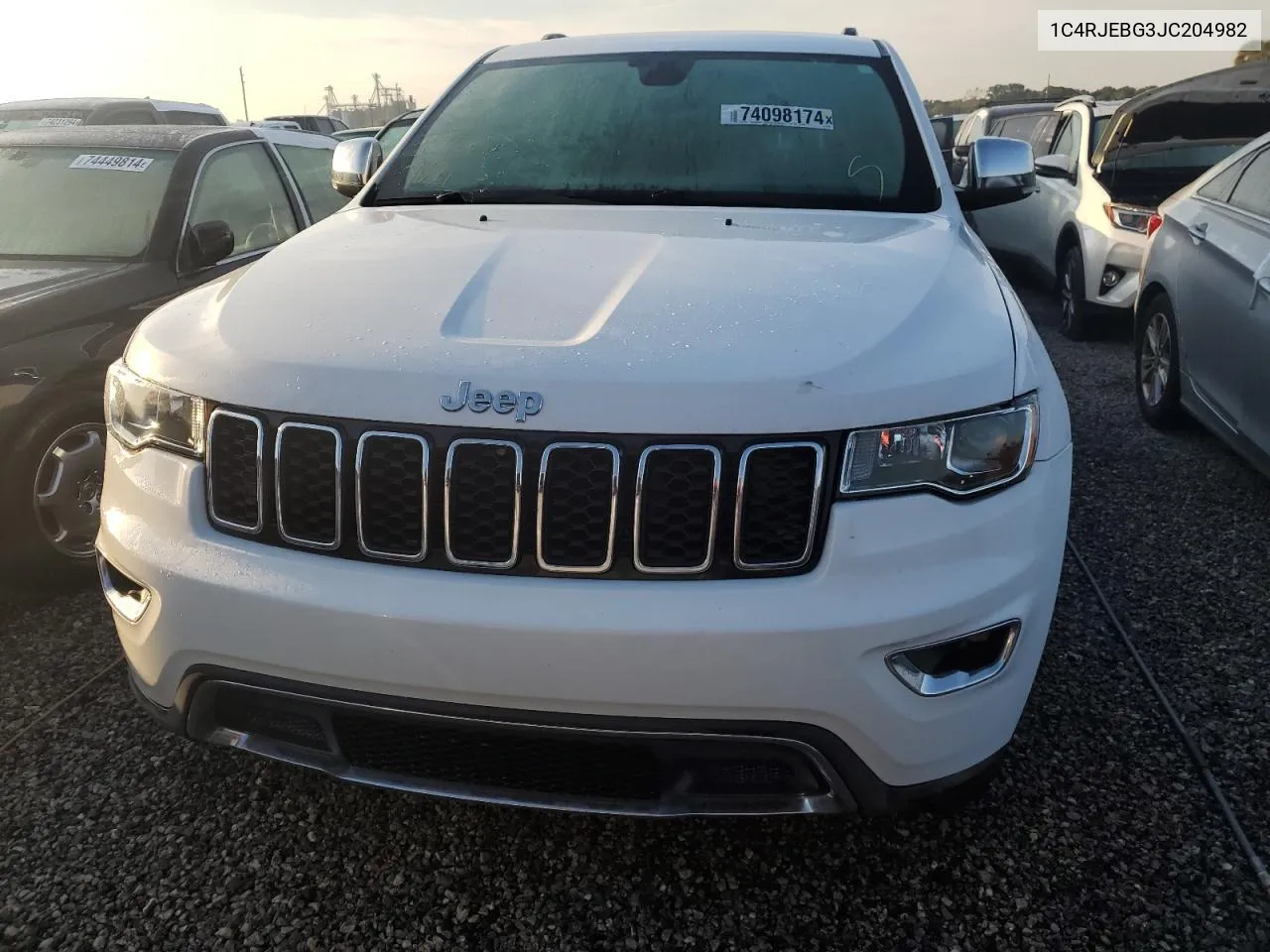 2018 Jeep Grand Cherokee Limited VIN: 1C4RJEBG3JC204982 Lot: 79575924