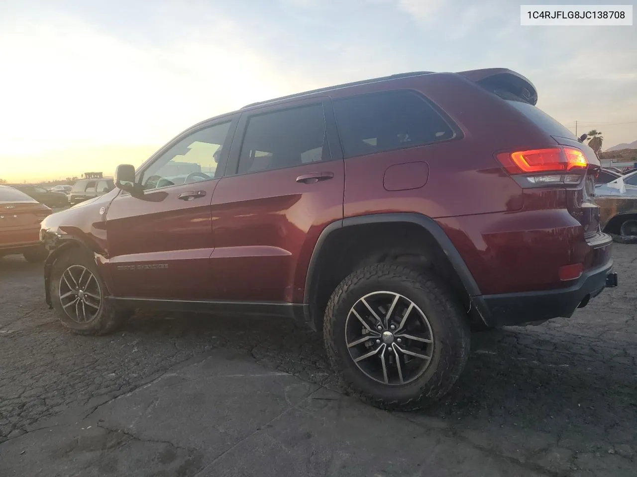 2018 Jeep Grand Cherokee Trailhawk VIN: 1C4RJFLG8JC138708 Lot: 79699984