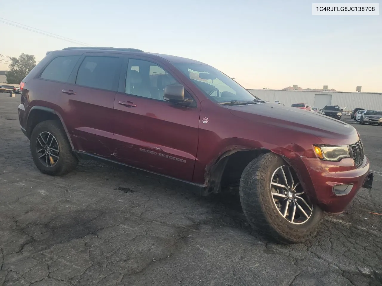 2018 Jeep Grand Cherokee Trailhawk VIN: 1C4RJFLG8JC138708 Lot: 79699984