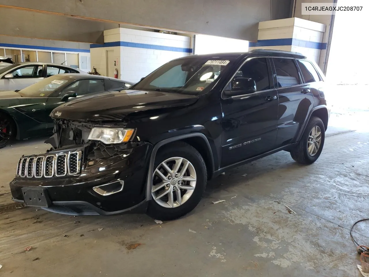 2018 Jeep Grand Cherokee Laredo VIN: 1C4RJEAGXJC208707 Lot: 79711484