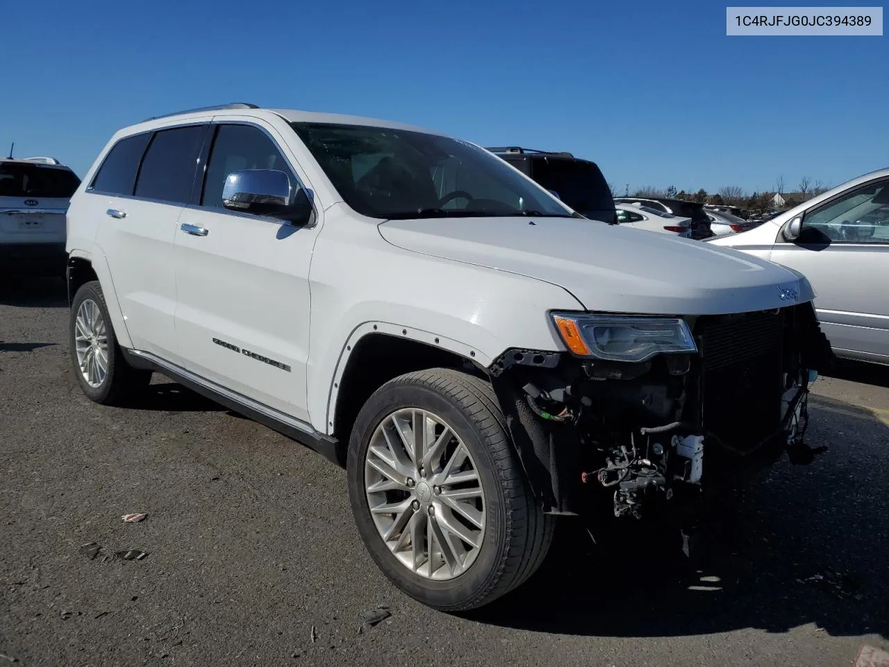 2018 Jeep Grand Cherokee Summit VIN: 1C4RJFJG0JC394389 Lot: 79779904