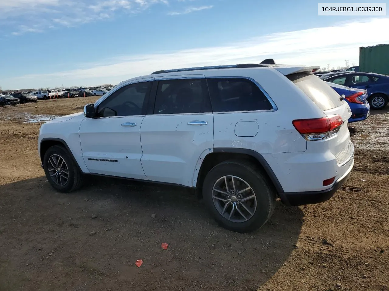 2018 Jeep Grand Cherokee Limited VIN: 1C4RJEBG1JC339300 Lot: 79871794