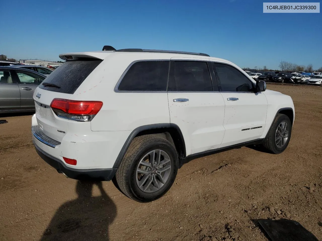 2018 Jeep Grand Cherokee Limited VIN: 1C4RJEBG1JC339300 Lot: 79871794