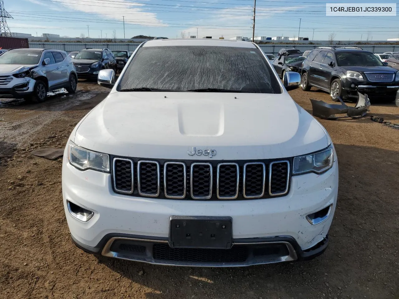 2018 Jeep Grand Cherokee Limited VIN: 1C4RJEBG1JC339300 Lot: 79871794