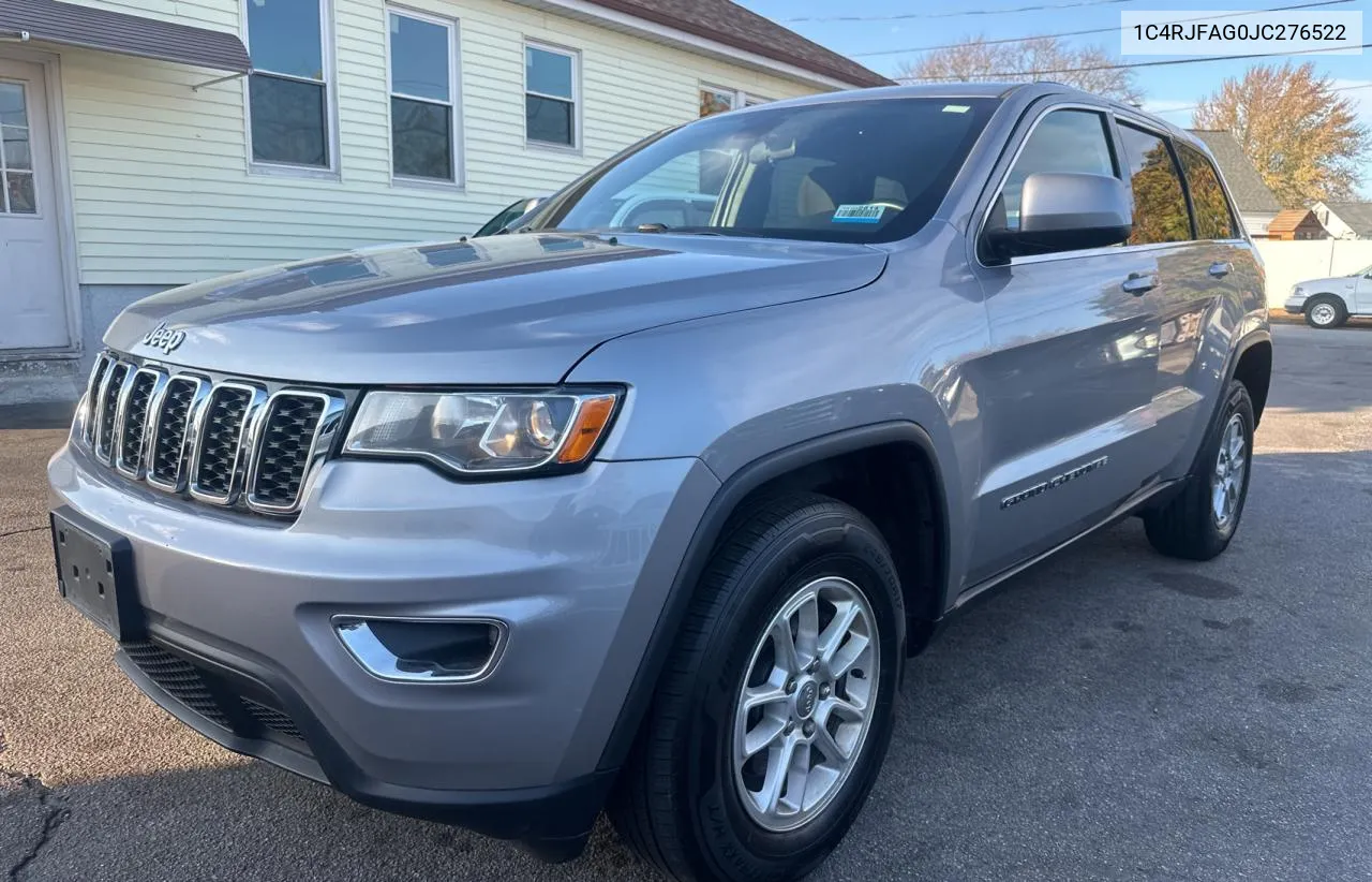 2018 Jeep Grand Cherokee Laredo VIN: 1C4RJFAG0JC276522 Lot: 79917864