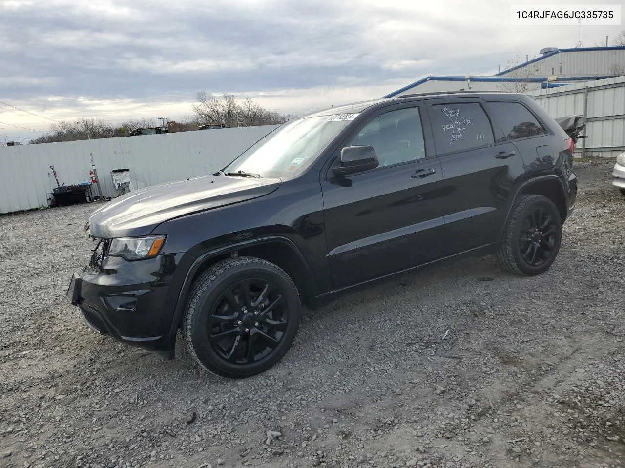 2018 Jeep Grand Cherokee Laredo VIN: 1C4RJFAG6JC335735 Lot: 80210924