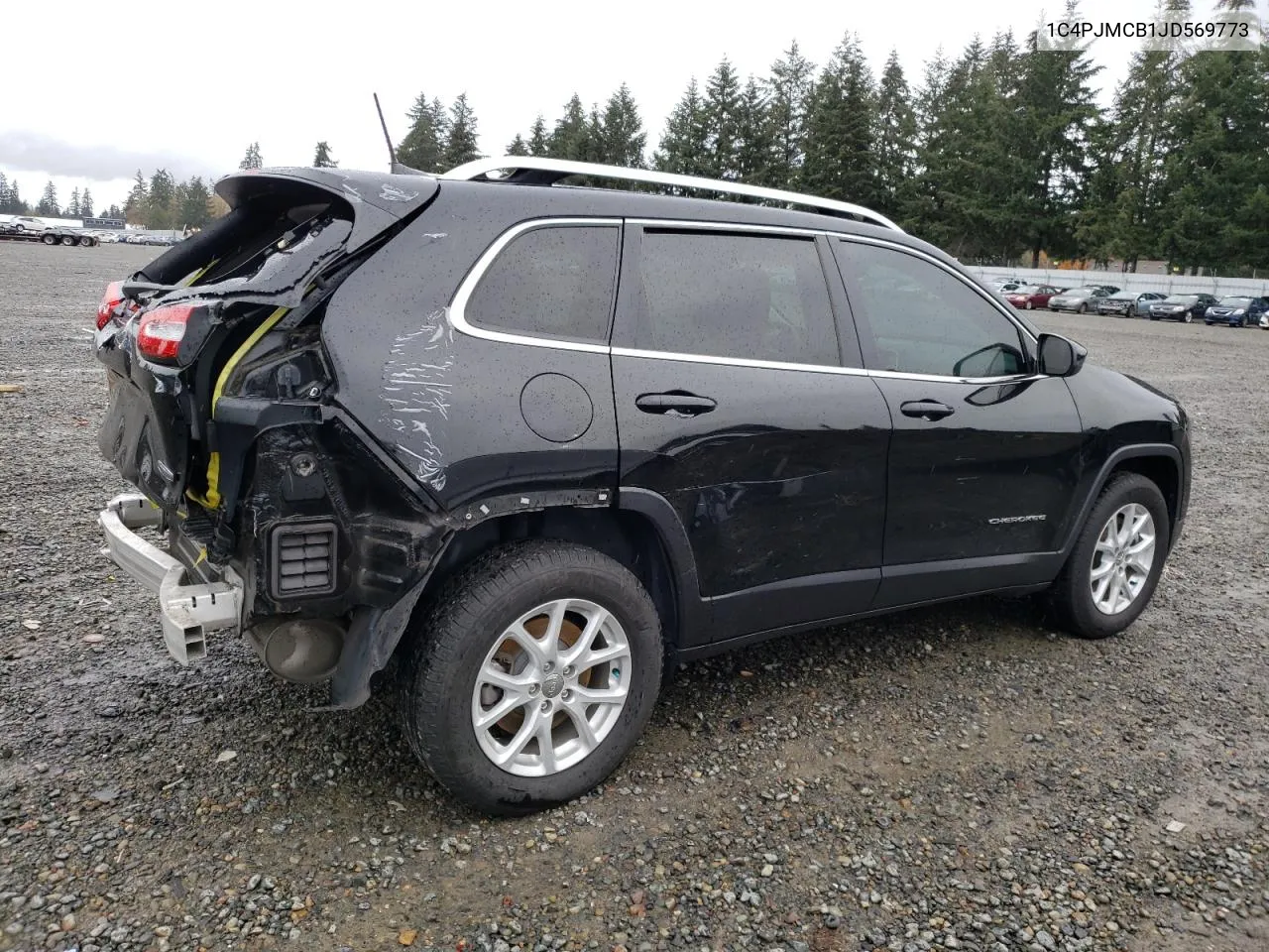 2018 Jeep Cherokee Latitude VIN: 1C4PJMCB1JD569773 Lot: 80245854