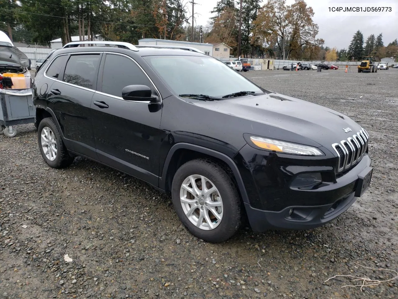 2018 Jeep Cherokee Latitude VIN: 1C4PJMCB1JD569773 Lot: 80245854