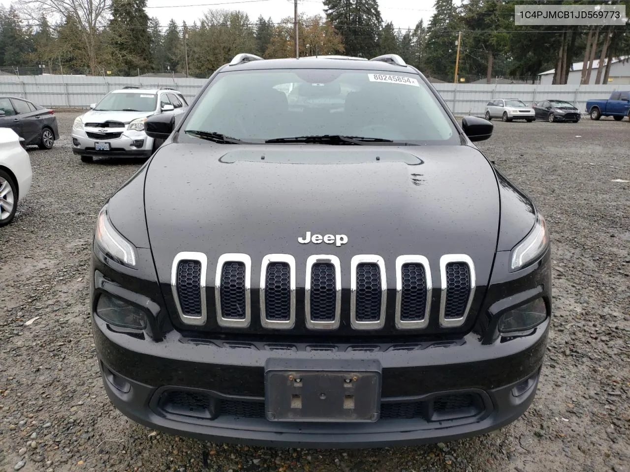 2018 Jeep Cherokee Latitude VIN: 1C4PJMCB1JD569773 Lot: 80245854