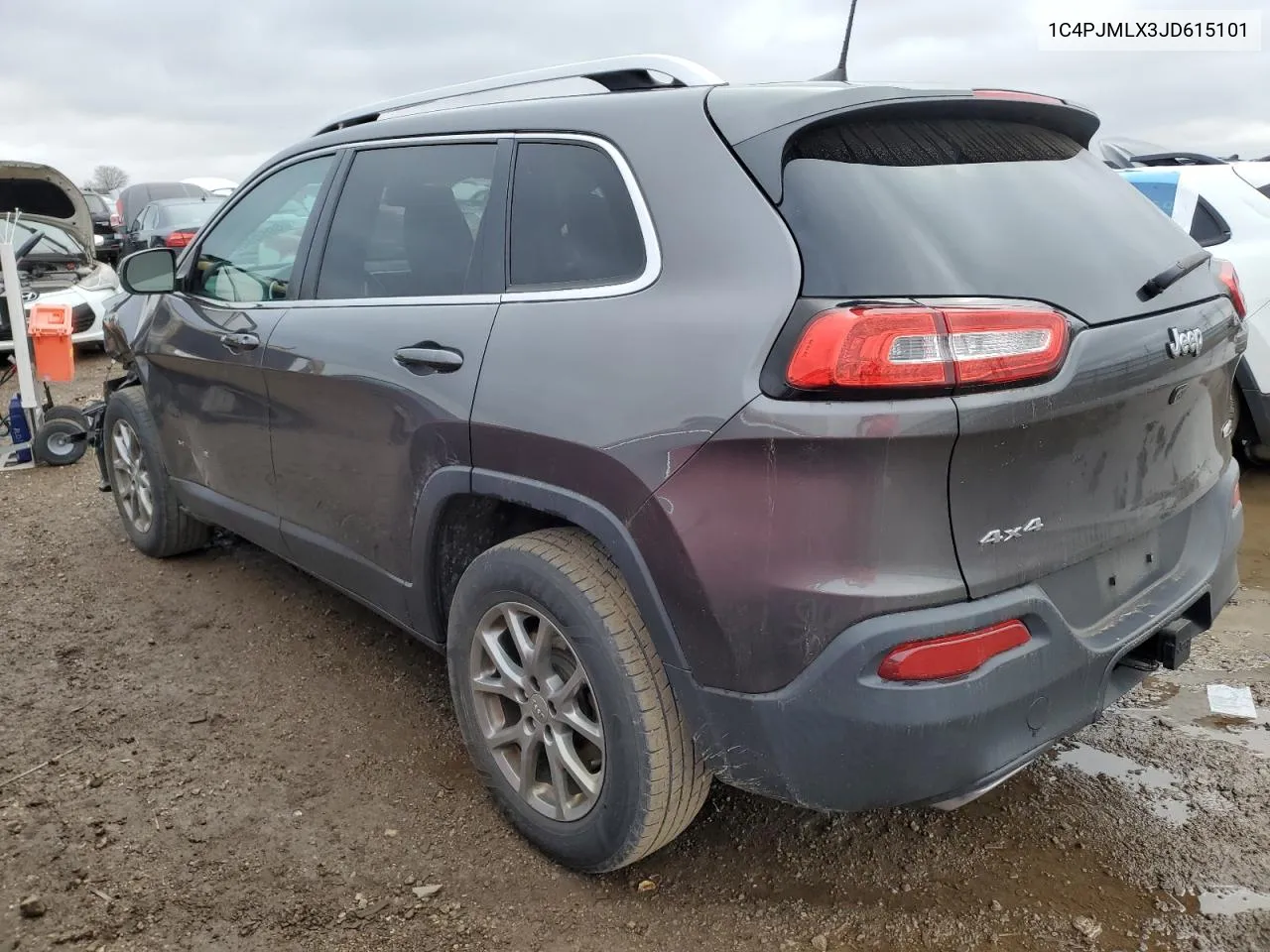 2018 Jeep Cherokee Latitude Plus VIN: 1C4PJMLX3JD615101 Lot: 80506884