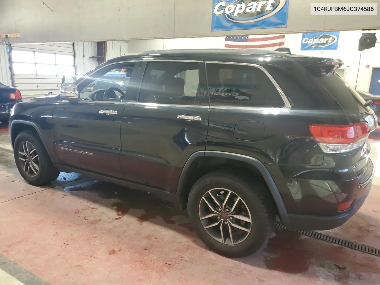 2018 Jeep Grand Cherokee Limited VIN: 1C4RJFBM6JC374586 Lot: 80689134