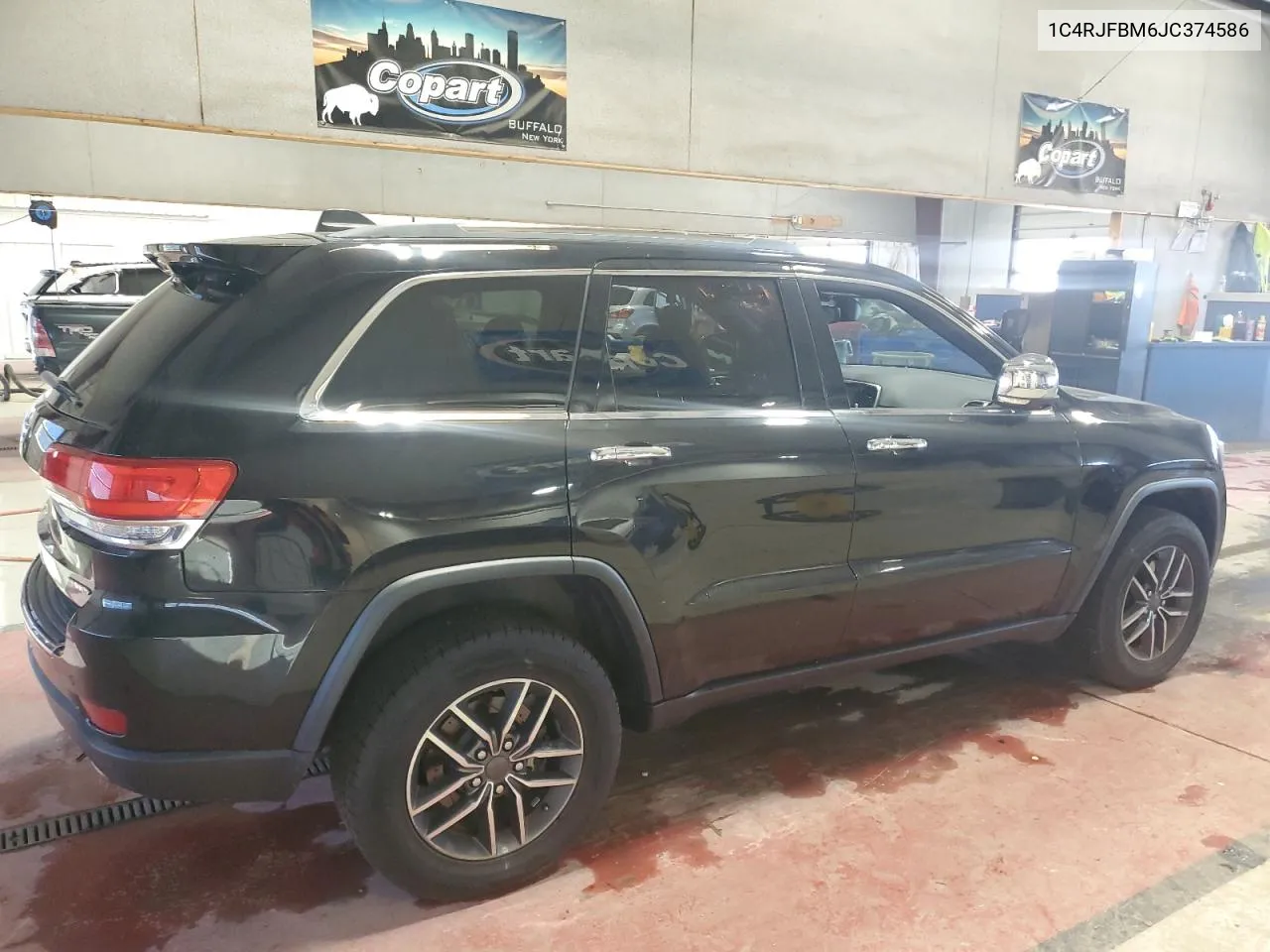 2018 Jeep Grand Cherokee Limited VIN: 1C4RJFBM6JC374586 Lot: 80689134