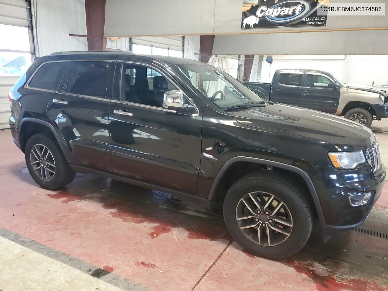 2018 Jeep Grand Cherokee Limited VIN: 1C4RJFBM6JC374586 Lot: 80689134