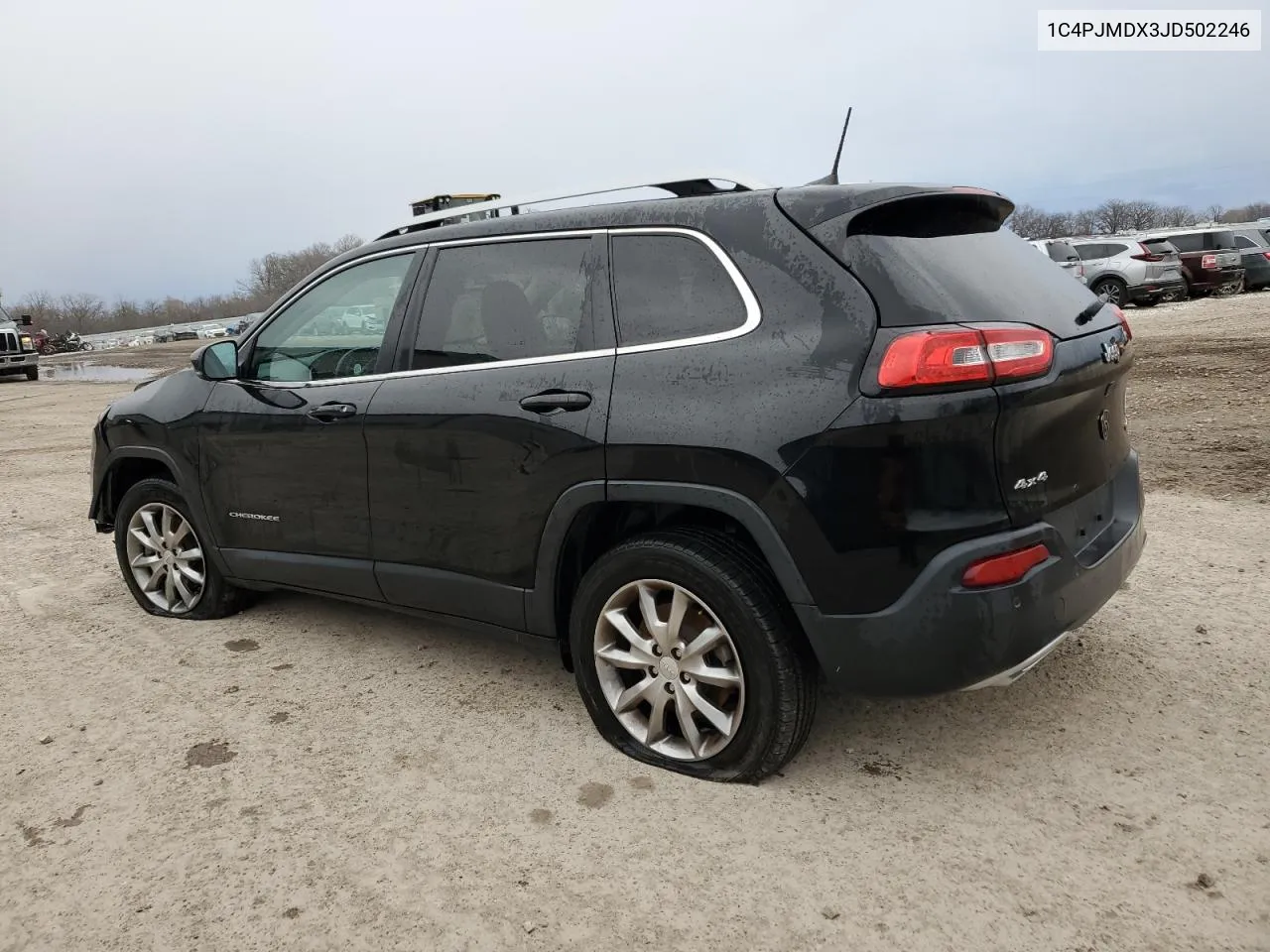 2018 Jeep Cherokee Limited VIN: 1C4PJMDX3JD502246 Lot: 81101004