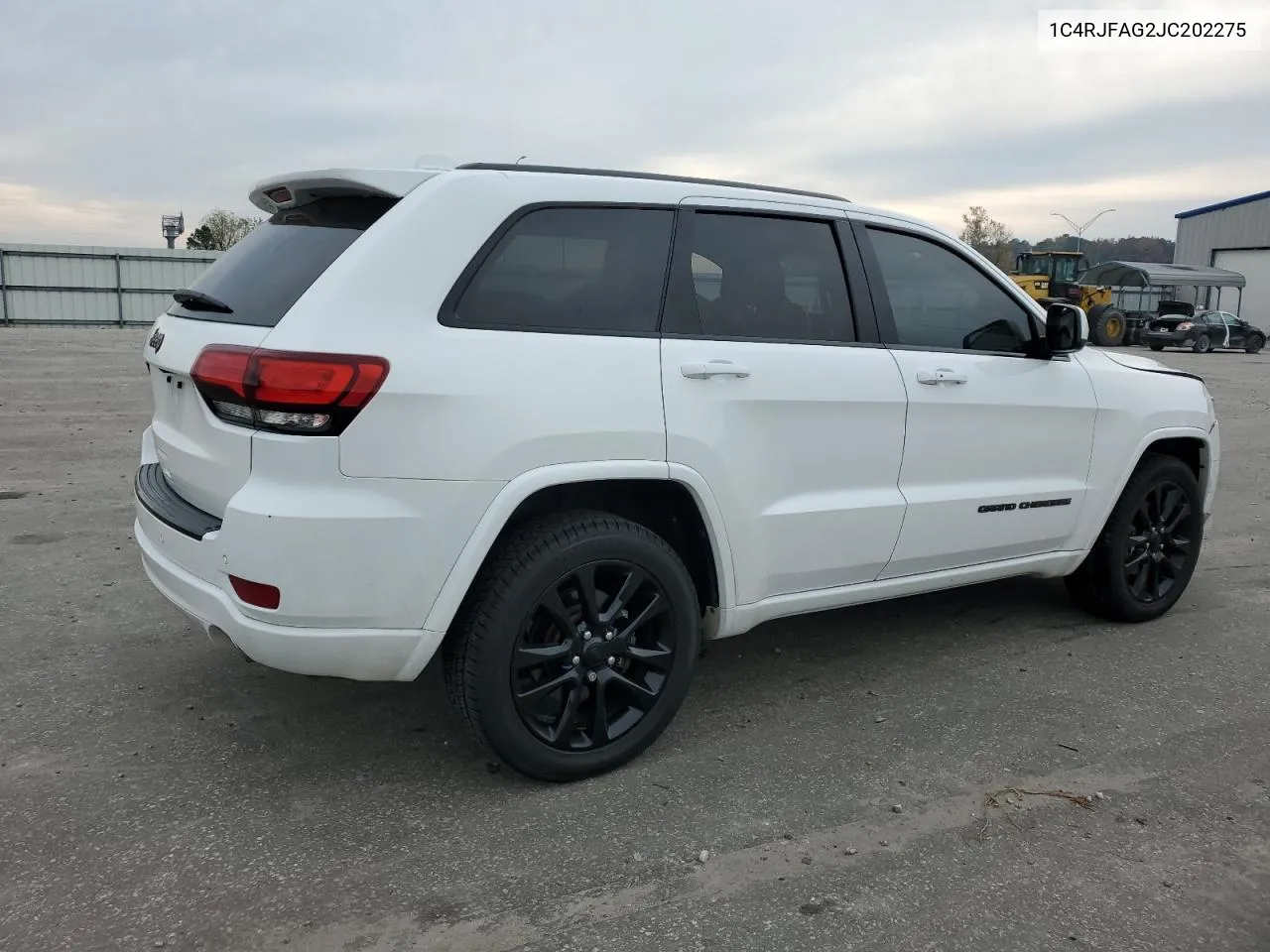 2018 Jeep Grand Cherokee Laredo VIN: 1C4RJFAG2JC202275 Lot: 81490004