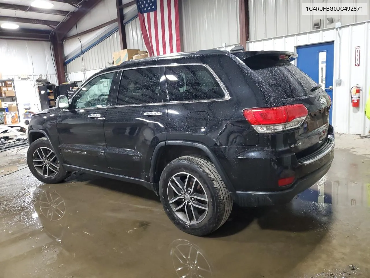 2018 Jeep Grand Cherokee Limited VIN: 1C4RJFBG0JC492871 Lot: 81529054