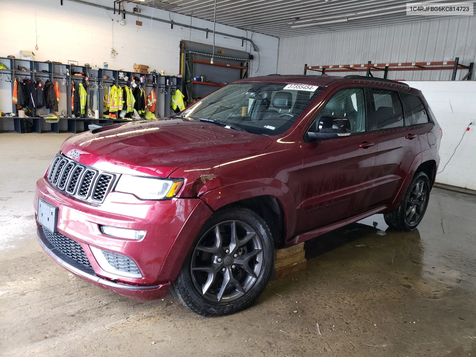 2019 Jeep Grand Cherokee Limited VIN: 1C4RJFBG6KC814723 Lot: 37355454