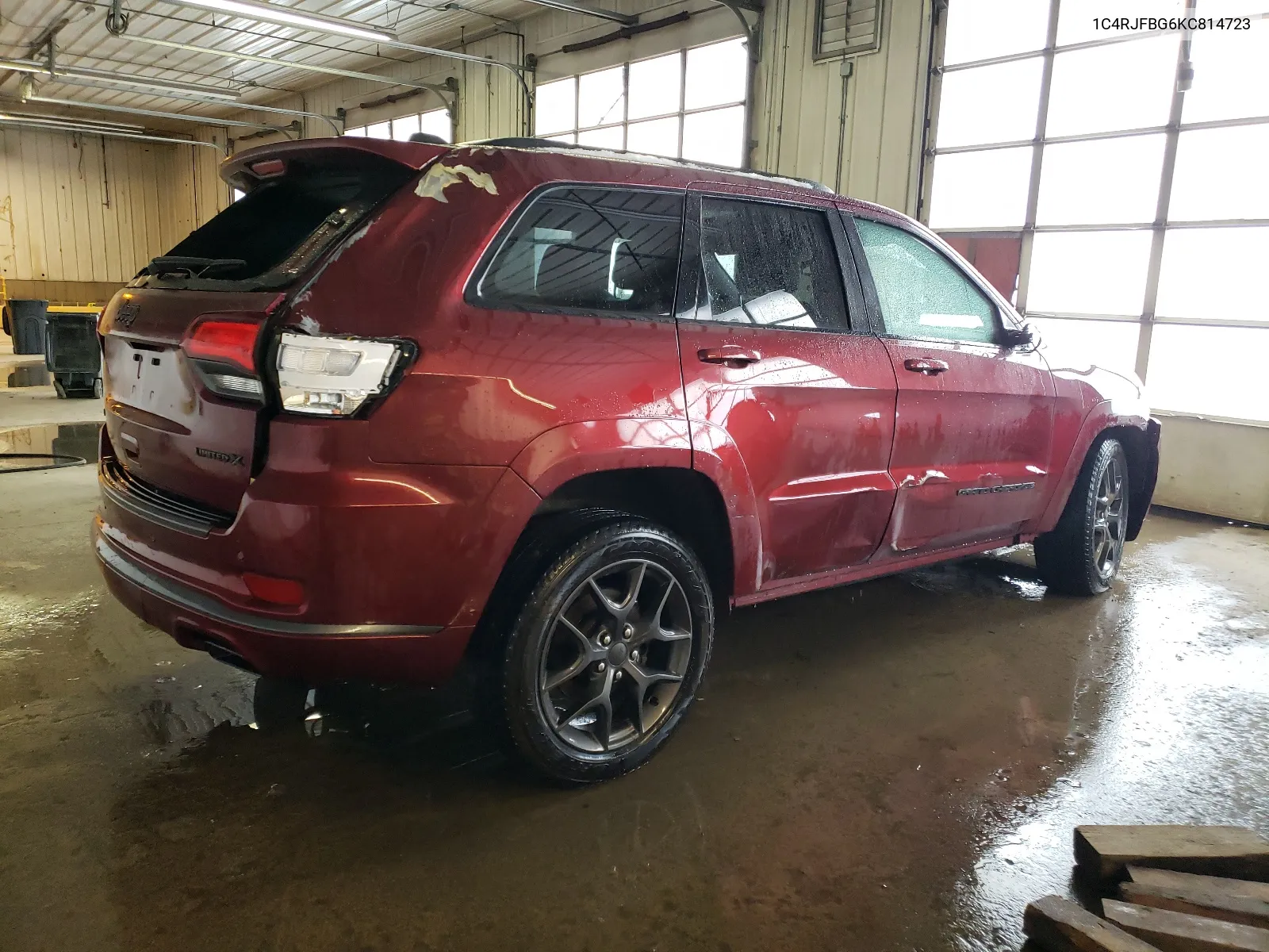 2019 Jeep Grand Cherokee Limited VIN: 1C4RJFBG6KC814723 Lot: 37355454