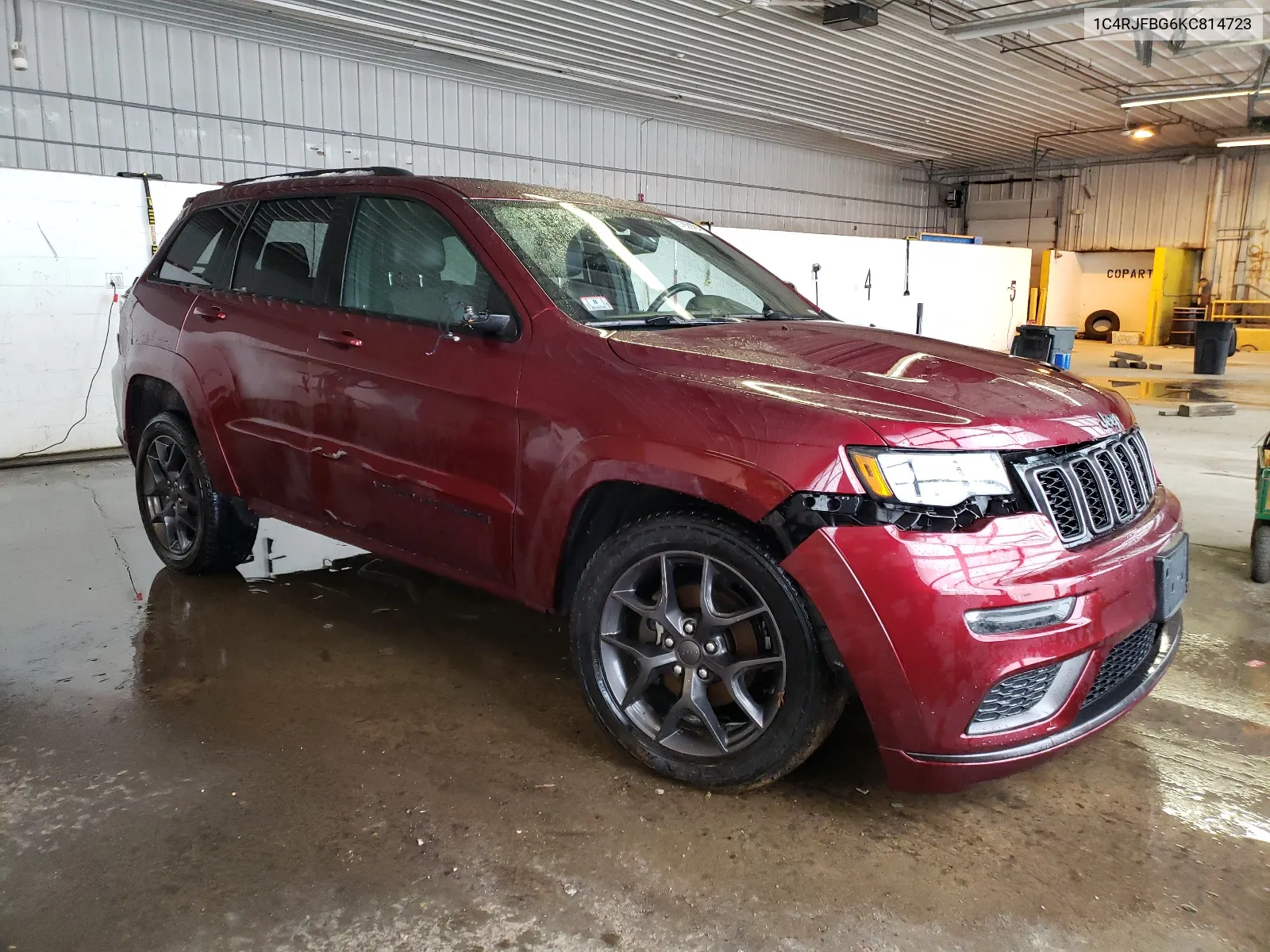 2019 Jeep Grand Cherokee Limited VIN: 1C4RJFBG6KC814723 Lot: 37355454