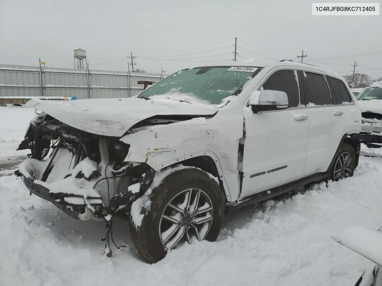 2019 Jeep Grand Cherokee Limited VIN: 1C4RJFBG8KC712405 Lot: 37641364