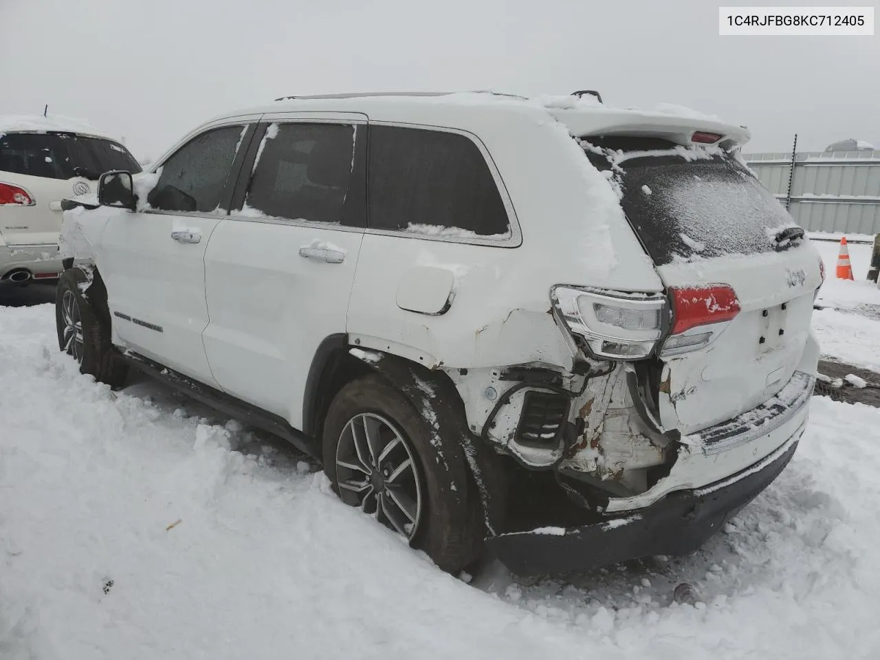 2019 Jeep Grand Cherokee Limited VIN: 1C4RJFBG8KC712405 Lot: 37641364