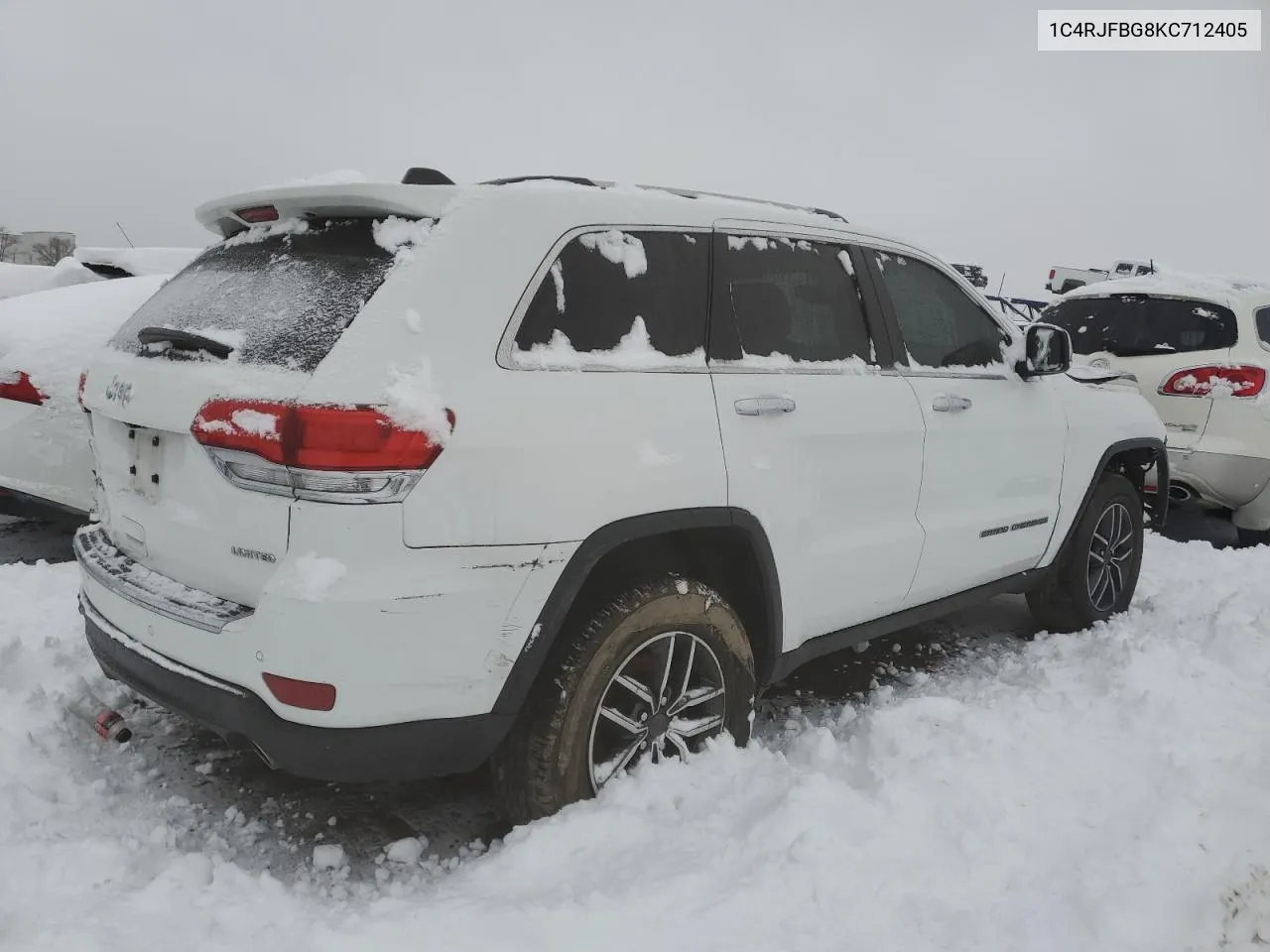 2019 Jeep Grand Cherokee Limited VIN: 1C4RJFBG8KC712405 Lot: 37641364