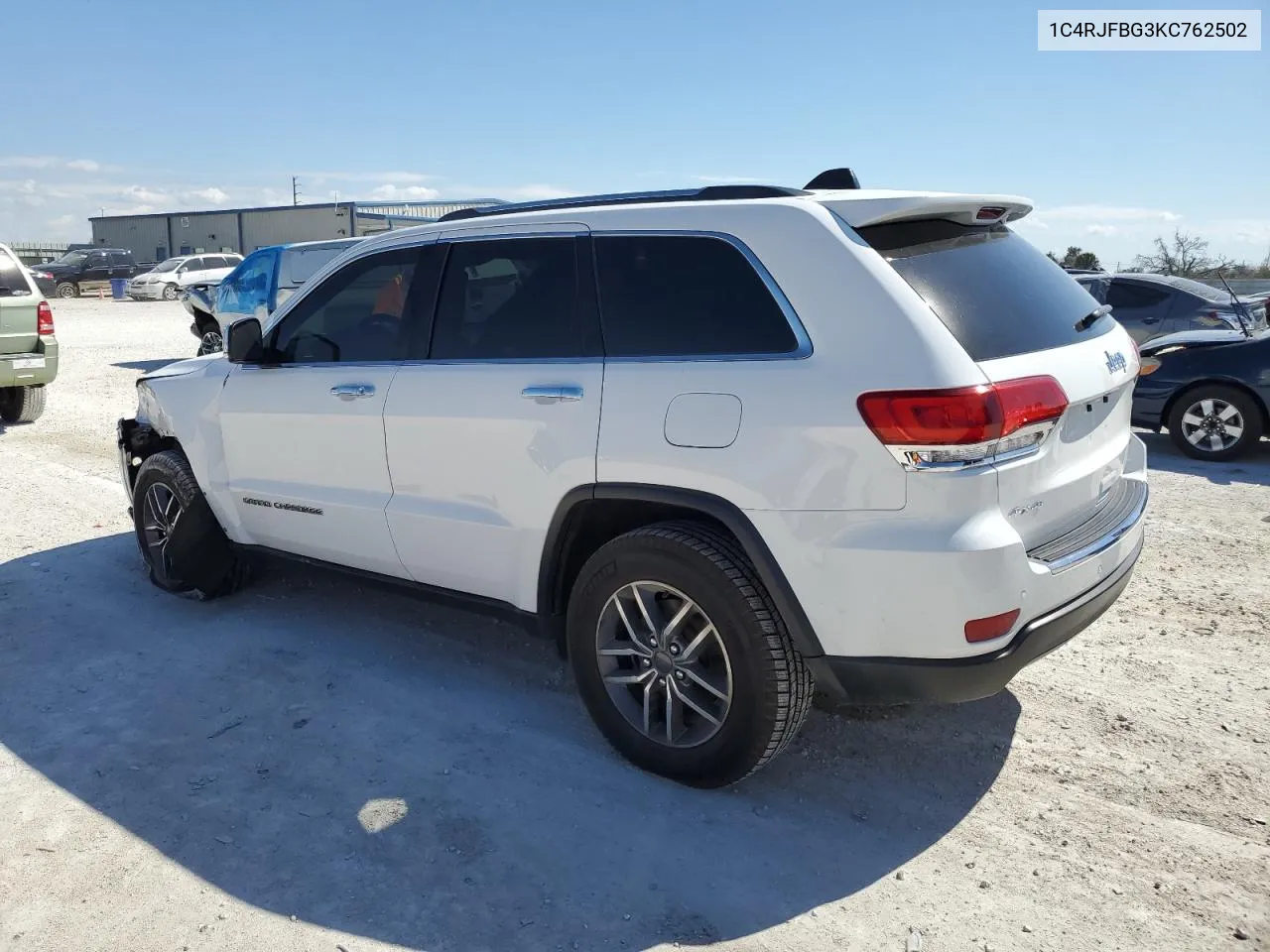 2019 Jeep Grand Cherokee Limited VIN: 1C4RJFBG3KC762502 Lot: 44286914