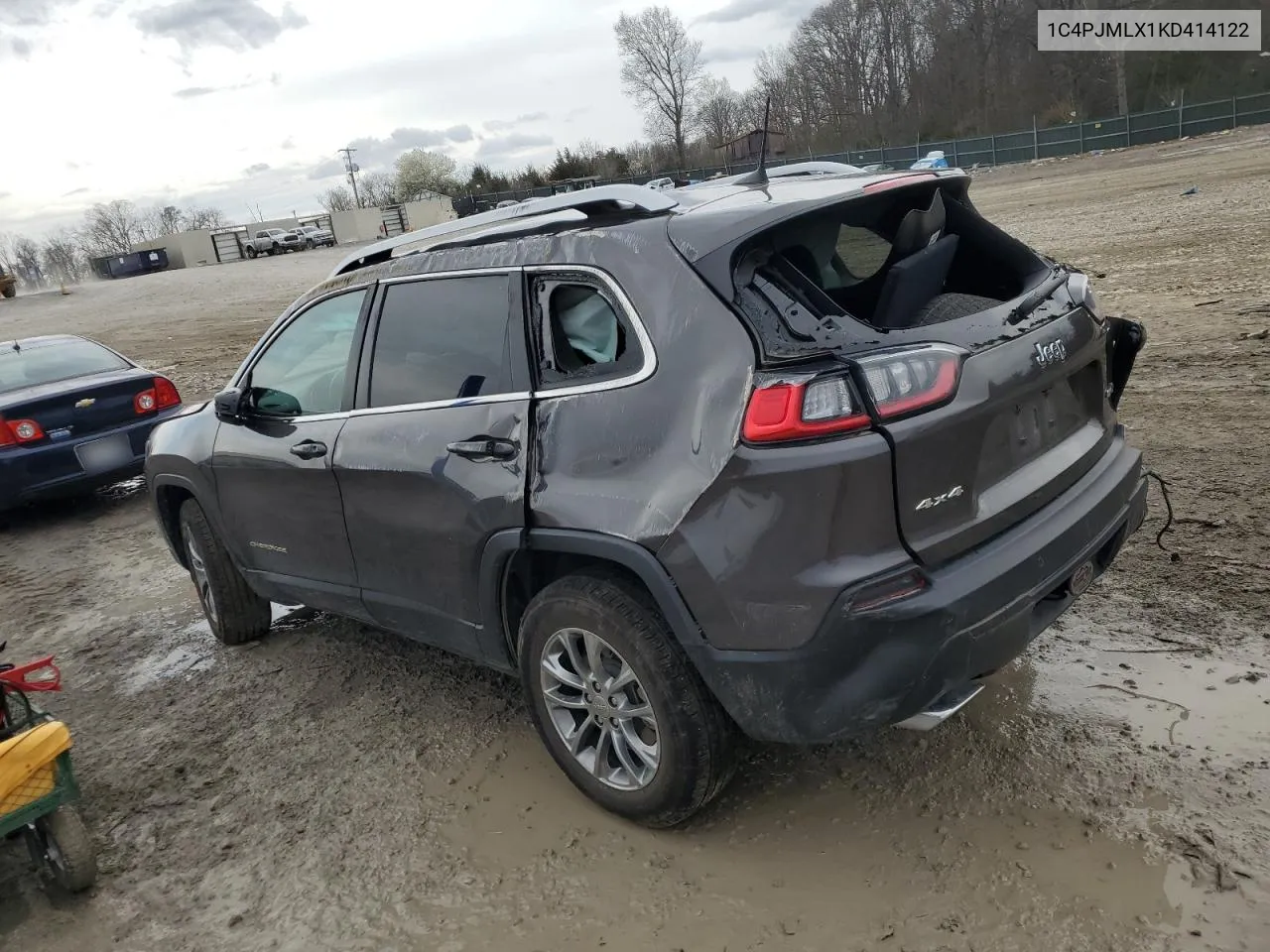 2019 Jeep Cherokee Latitude Plus VIN: 1C4PJMLX1KD414122 Lot: 45682924