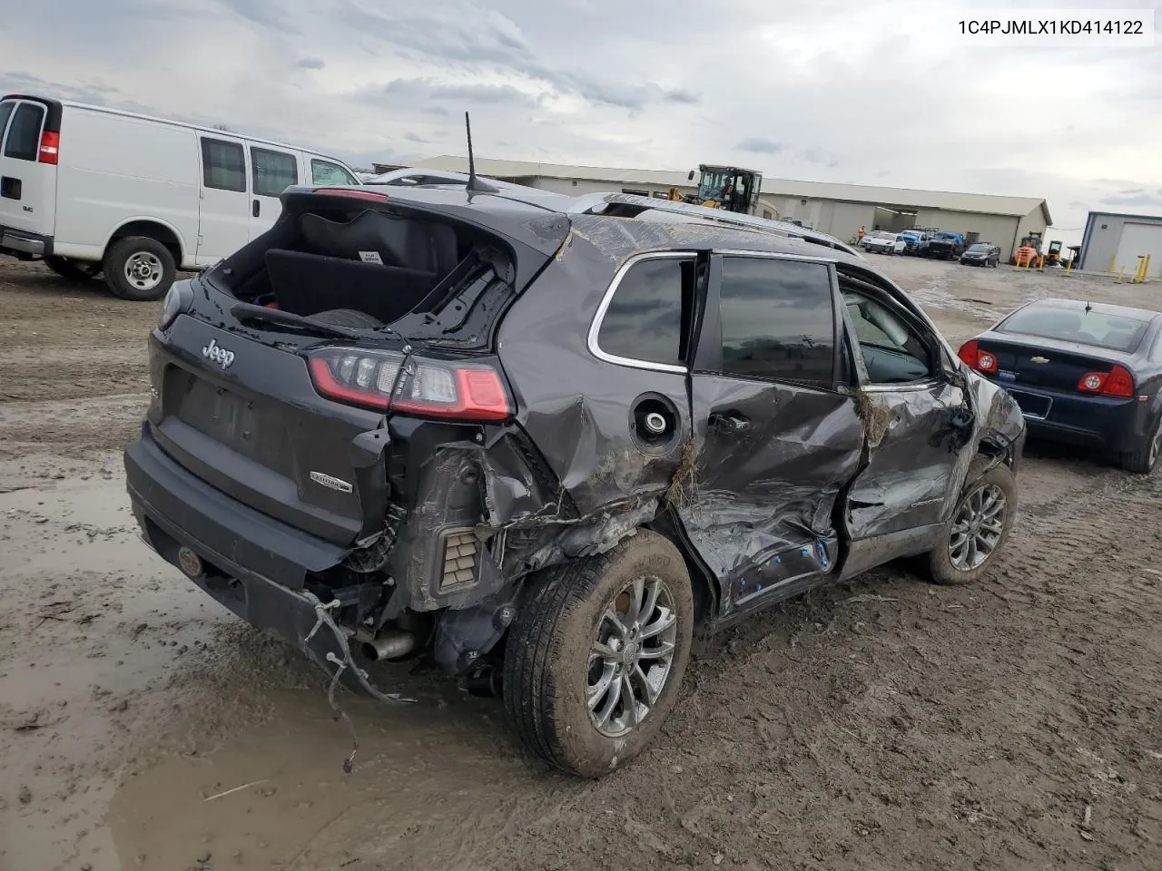 2019 Jeep Cherokee Latitude Plus VIN: 1C4PJMLX1KD414122 Lot: 45682924