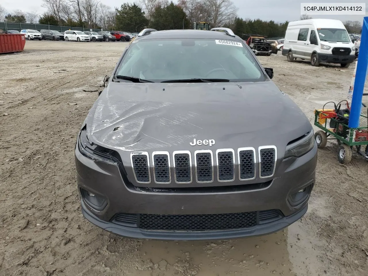 2019 Jeep Cherokee Latitude Plus VIN: 1C4PJMLX1KD414122 Lot: 45682924