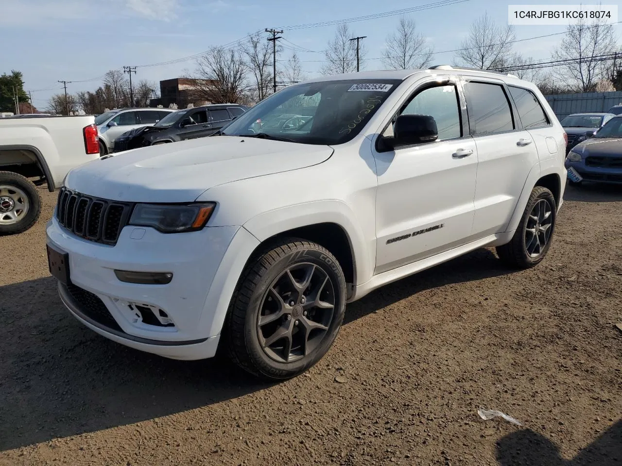 2019 Jeep Grand Cherokee Limited VIN: 1C4RJFBG1KC618074 Lot: 50062534