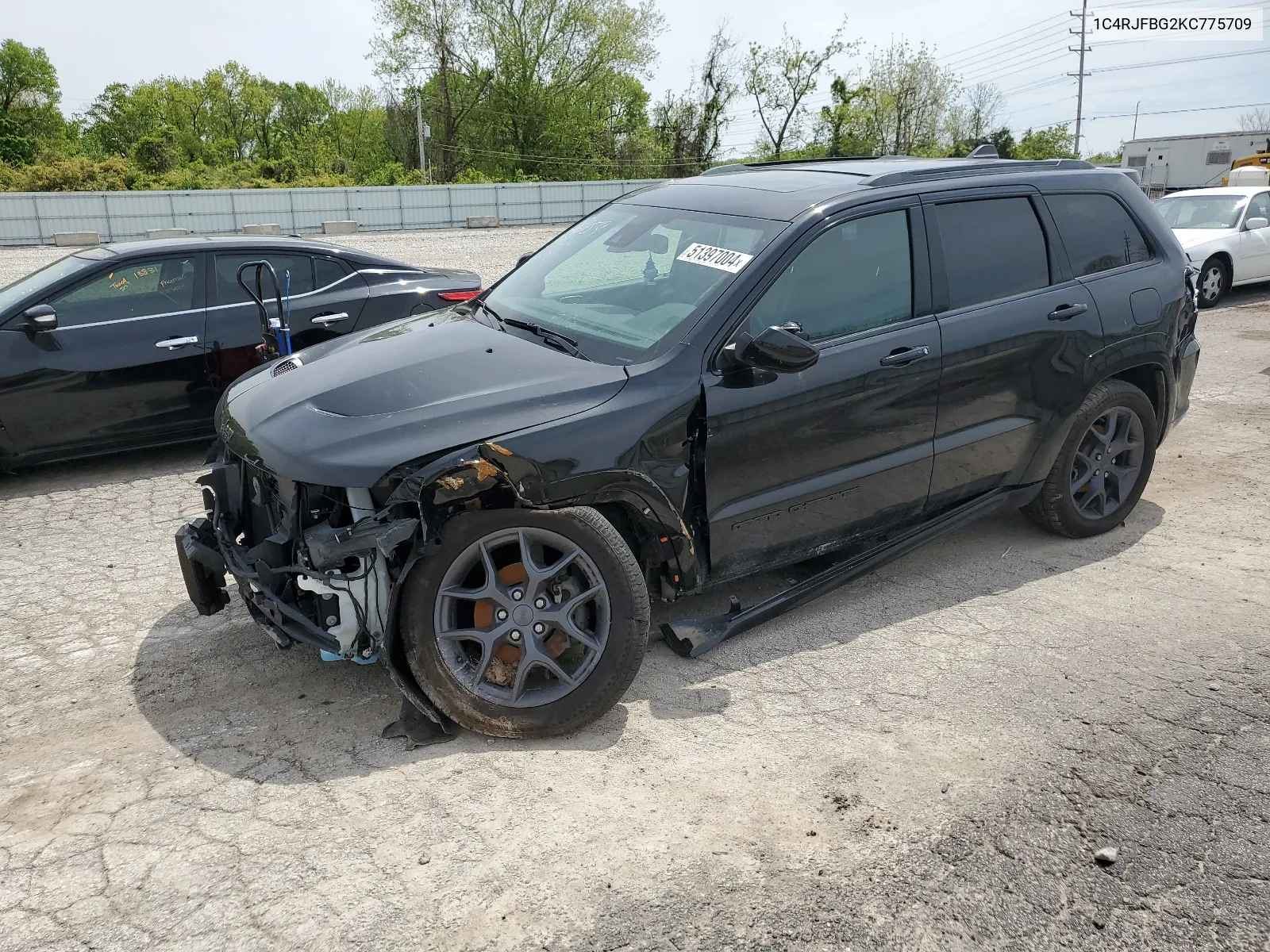 2019 Jeep Grand Cherokee Limited VIN: 1C4RJFBG2KC775709 Lot: 51397004