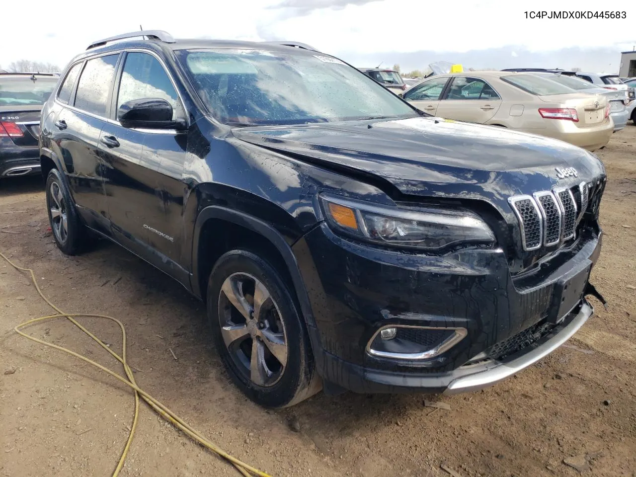 1C4PJMDX0KD445683 2019 Jeep Cherokee Limited