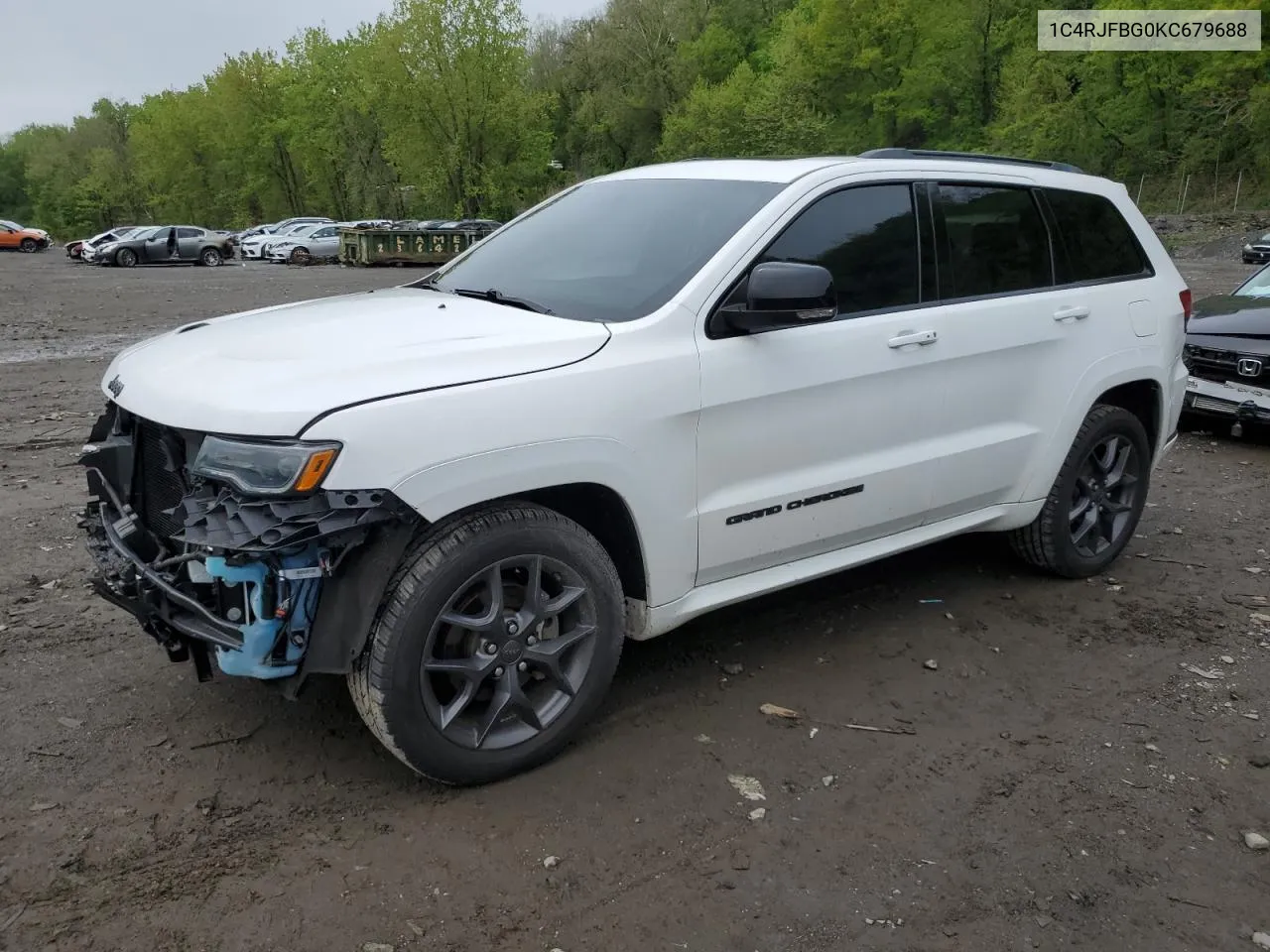 2019 Jeep Grand Cherokee Limited VIN: 1C4RJFBG0KC679688 Lot: 52903564