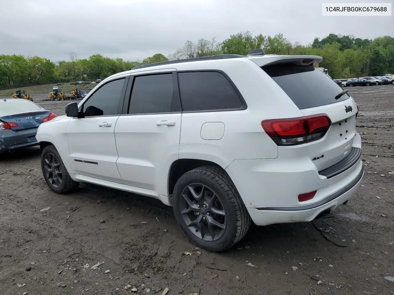 2019 Jeep Grand Cherokee Limited VIN: 1C4RJFBG0KC679688 Lot: 52903564