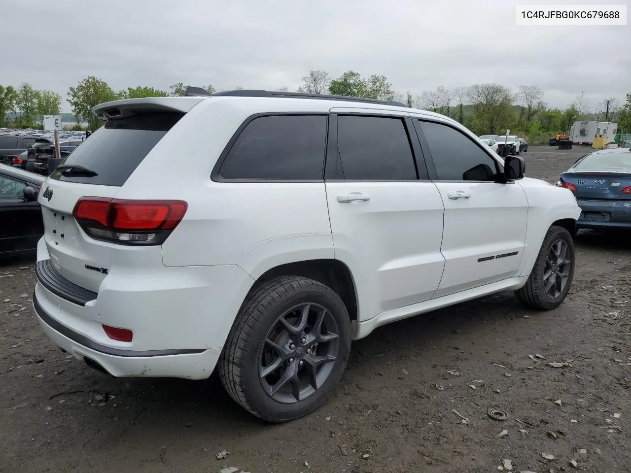 2019 Jeep Grand Cherokee Limited VIN: 1C4RJFBG0KC679688 Lot: 52903564