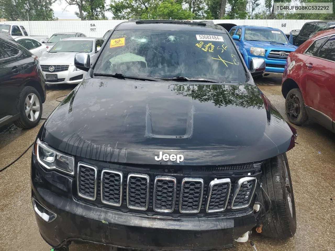 1C4RJFBG8KC532292 2019 Jeep Grand Cherokee Limited