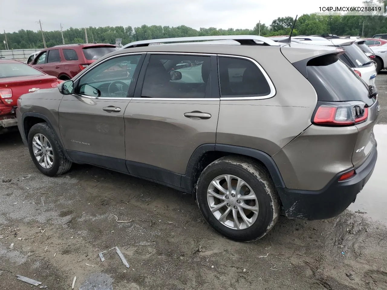 2019 Jeep Cherokee Latitude VIN: 1C4PJMCX6KD288419 Lot: 54696644