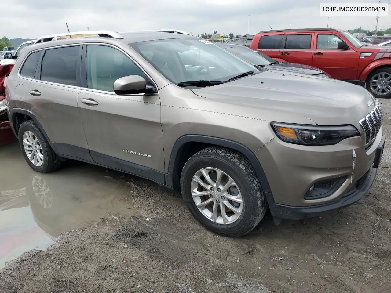 2019 Jeep Cherokee Latitude VIN: 1C4PJMCX6KD288419 Lot: 54696644