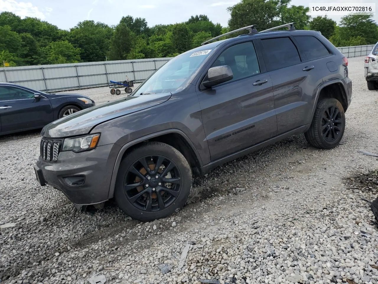 2019 Jeep Grand Cherokee Laredo VIN: 1C4RJFAGXKC702816 Lot: 55225714