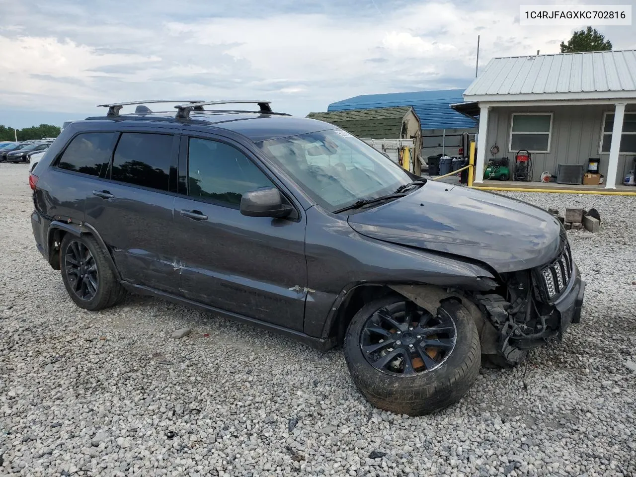 2019 Jeep Grand Cherokee Laredo VIN: 1C4RJFAGXKC702816 Lot: 55225714