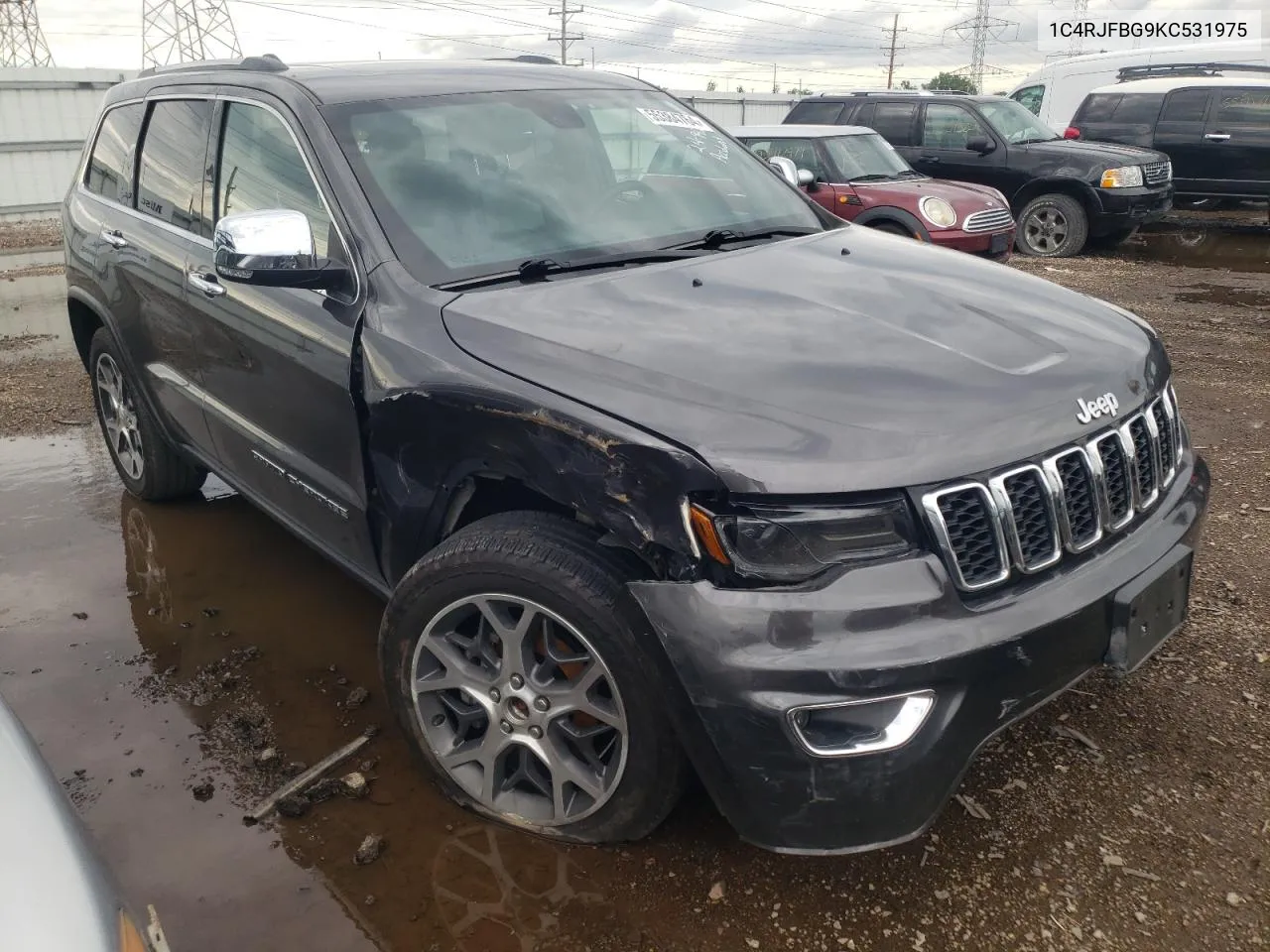 2019 Jeep Grand Cherokee Limited VIN: 1C4RJFBG9KC531975 Lot: 55384764