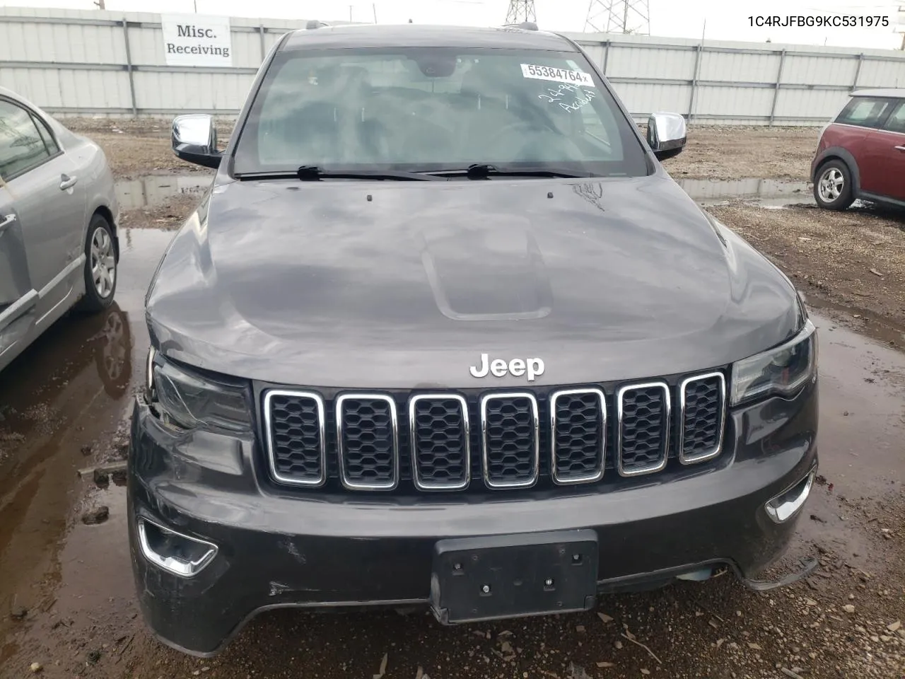 2019 Jeep Grand Cherokee Limited VIN: 1C4RJFBG9KC531975 Lot: 55384764