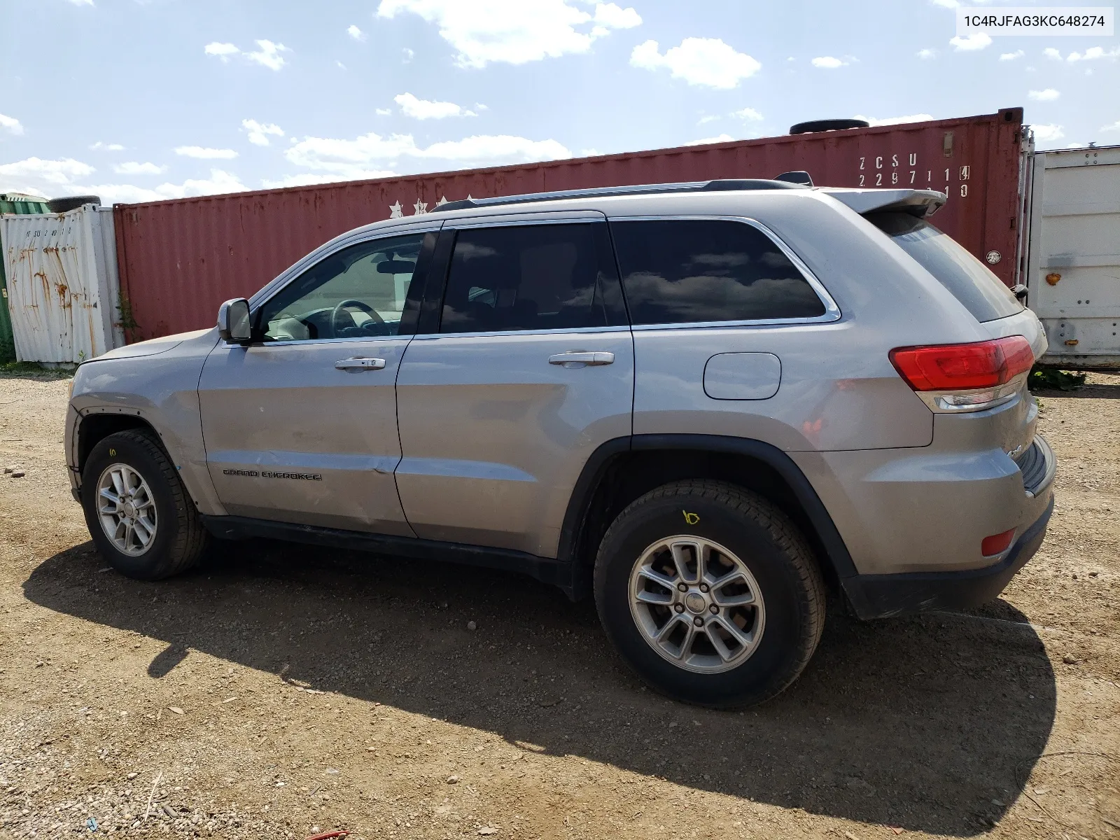 1C4RJFAG3KC648274 2019 Jeep Grand Cherokee Laredo