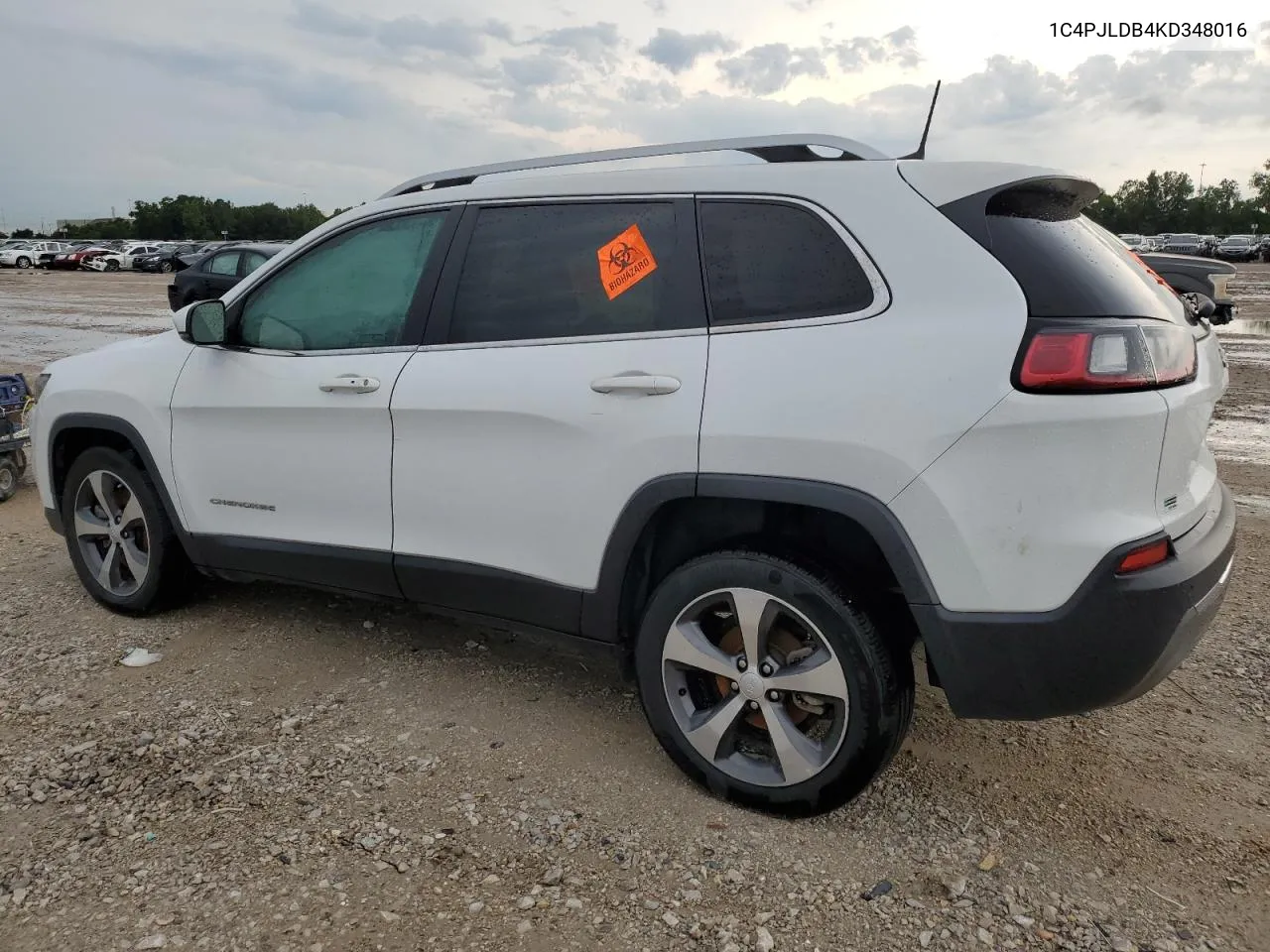 2019 Jeep Cherokee Limited VIN: 1C4PJLDB4KD348016 Lot: 56074194