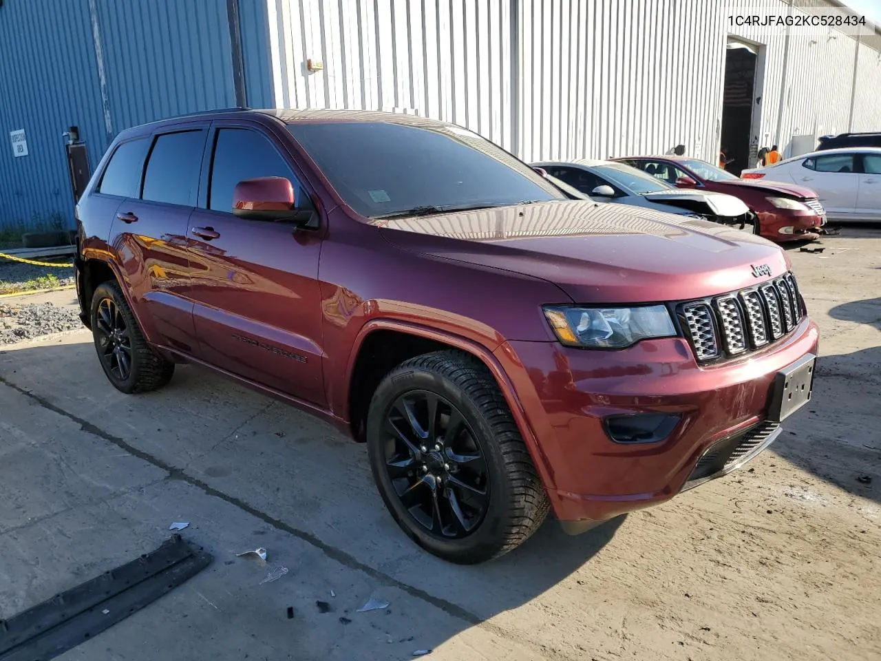 1C4RJFAG2KC528434 2019 Jeep Grand Cherokee Laredo