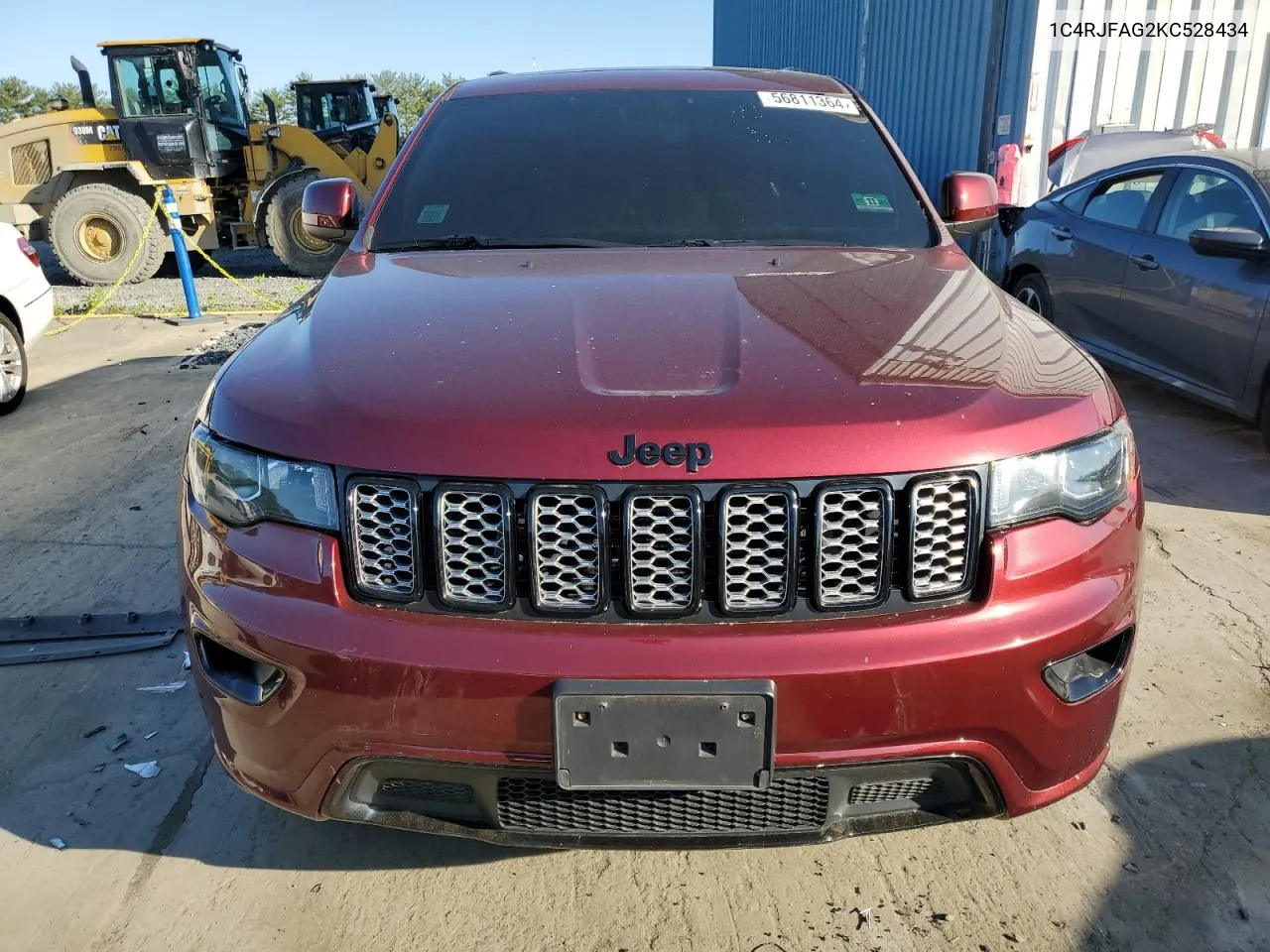 1C4RJFAG2KC528434 2019 Jeep Grand Cherokee Laredo