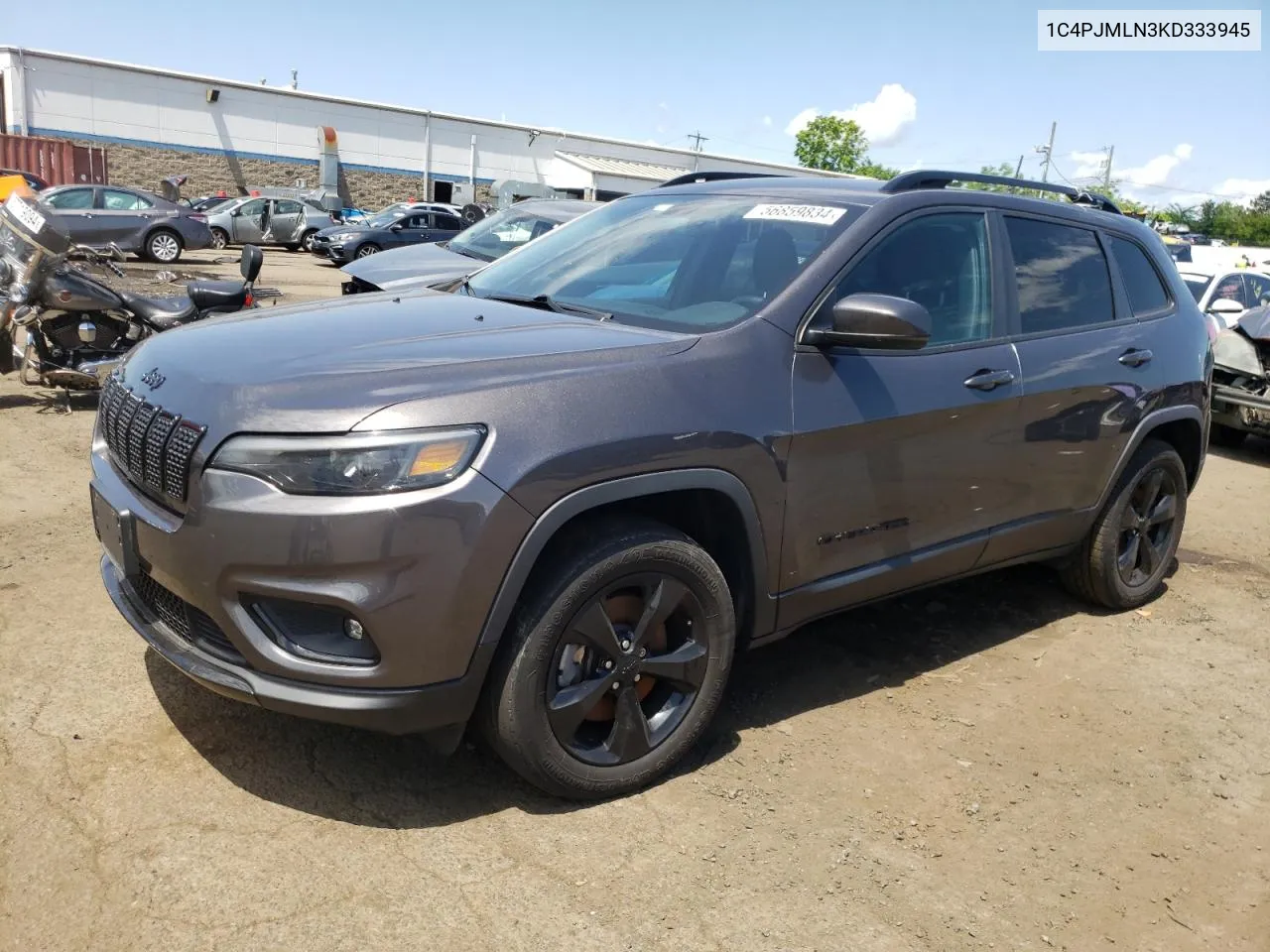 2019 Jeep Cherokee Latitude Plus VIN: 1C4PJMLN3KD333945 Lot: 56859834