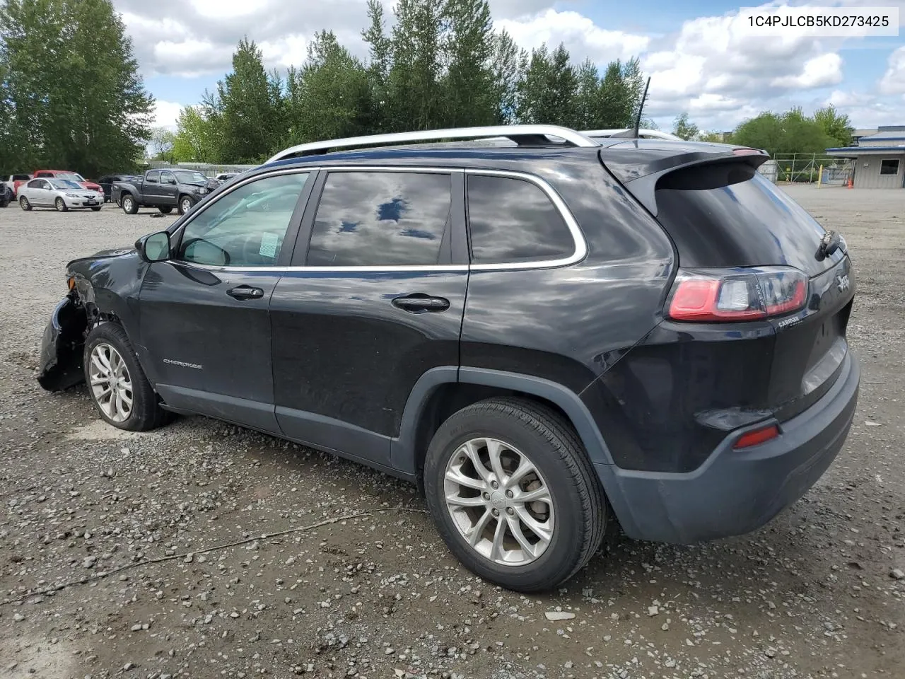 1C4PJLCB5KD273425 2019 Jeep Cherokee Latitude