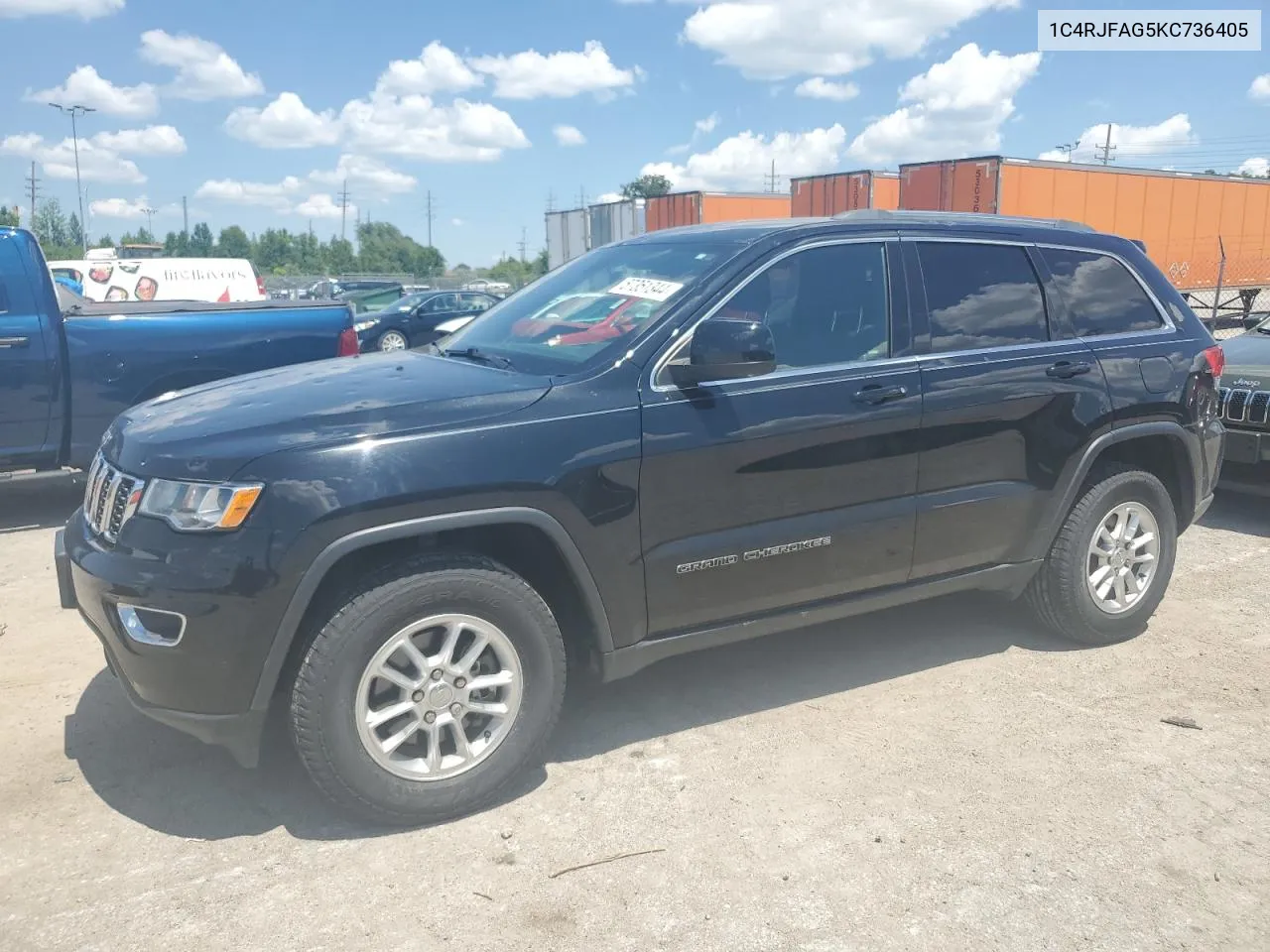 2019 Jeep Grand Cherokee Laredo VIN: 1C4RJFAG5KC736405 Lot: 57351344